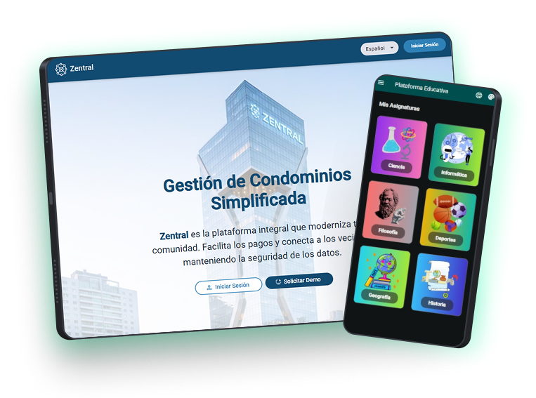 App de Gestión de Condominios y Plataforma Educativa